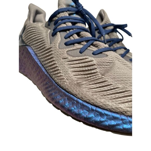 Adidas Alphaboost Grey Iridescent Purple Mens Running Shoes size 13 main image 4